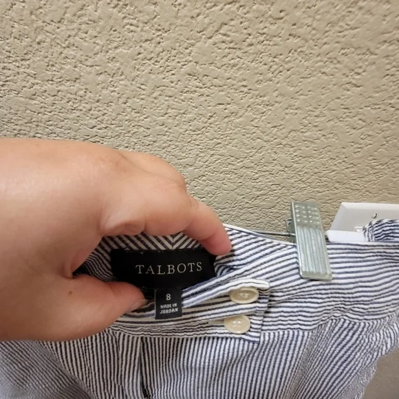 Talbots seersucker shorts - Picture 2 of 3